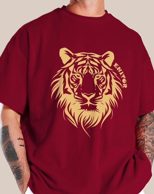 Ausk Men's Round Neck Half Sleeve Printed Tshirt For Men