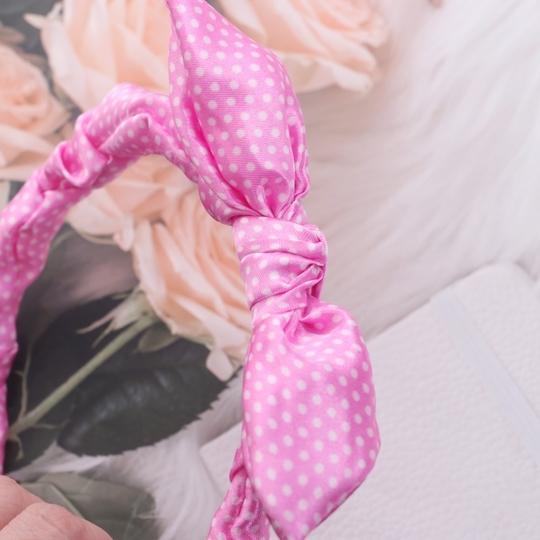 Li'l Diva Minnie Mouse Chiffon Bowknot Headband
