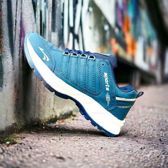 AIRHOOK Men Cosco Running Shoes Walking Shoes For Men Casuals For Men (Blue , 6)