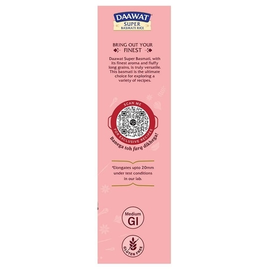 Daawat Super Basmati Rice 1 kg