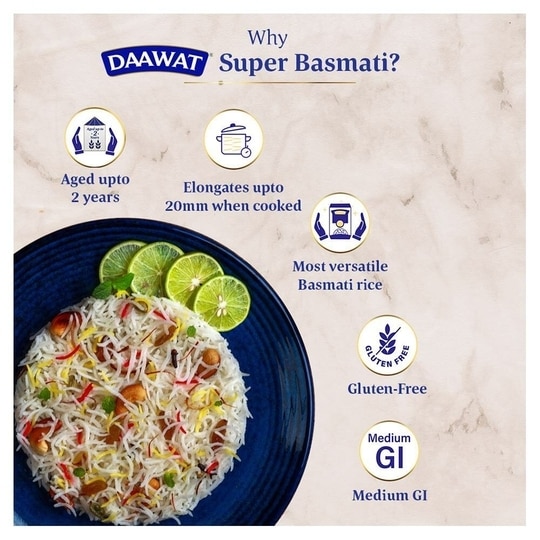 Daawat Super Basmati Rice 1 kg
