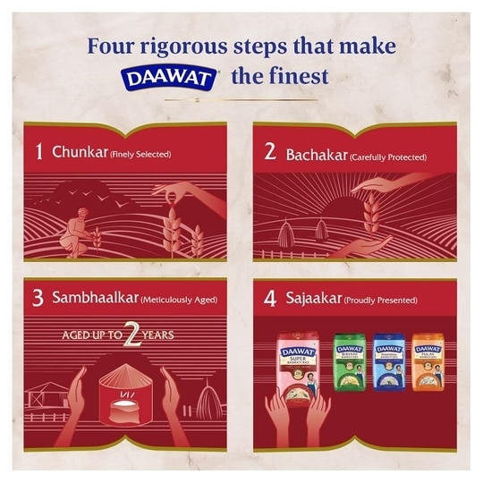 Daawat Super Basmati Rice 1 kg