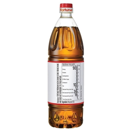 Fortune Premium Kachi Ghani Pure Mustard Oil 910 g