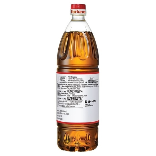 Fortune Premium Kachi Ghani Pure Mustard Oil 910 g