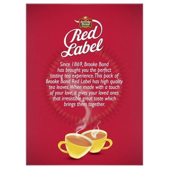 Red Label Leaf Tea 250 g (Carton)