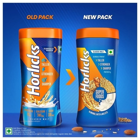 Horlicks Classic Malt Nutritional Drink Mix Jar 500 g