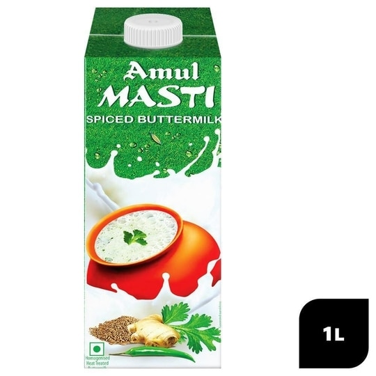 Amul Masti Spiced Buttermilk 1 L (Tetra Pak)