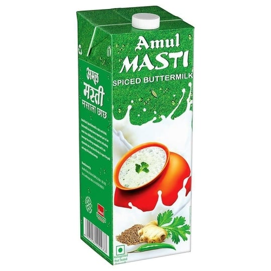 Amul Masti Spiced Buttermilk 1 L (Tetra Pak)