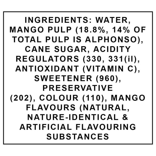 Maaza Mango Drink 600 ml