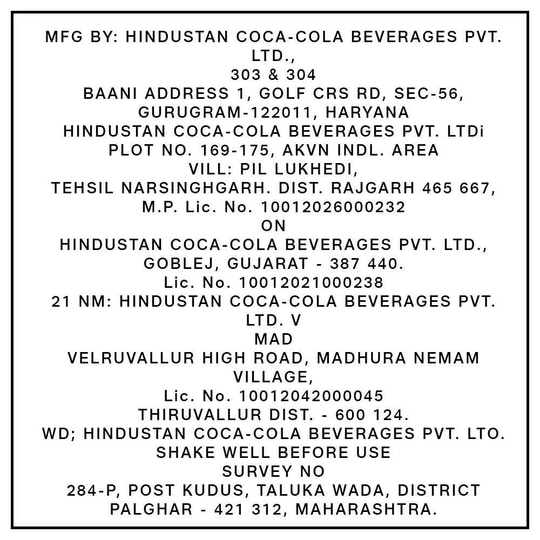 Maaza Mango Drink 600 ml