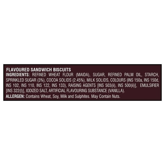 Dukes Bourbon Choco Creme Biscuits 125 g