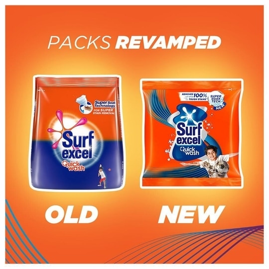 Surf Excel Quick Wash Detergent Powder 500 g
