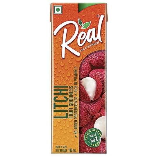 Real Fruit Power Litchi Juice 180 ml