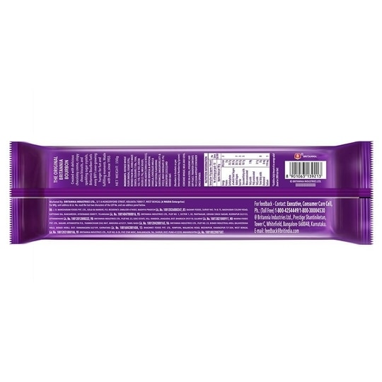 Britannia Bourbon The Original Cream Biscuits 150 g
