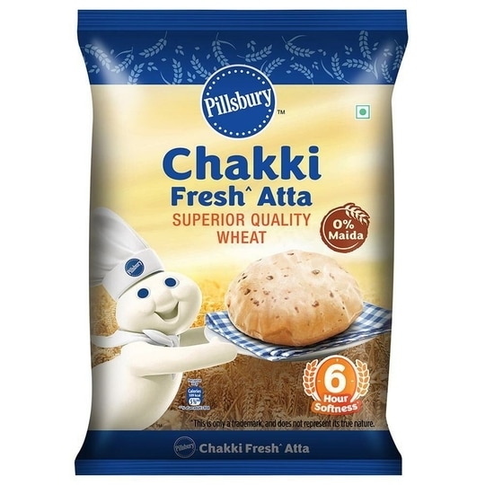 Pillsbury Superior Quality Wheat Chakki Fresh Atta 10 kg