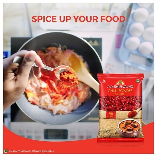 Aashirvaad Red Hot Chilli Powder 100 g