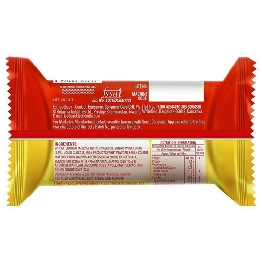 Britannia NutriChoice Hi-Fibre Digestive Biscuits 91.7 g