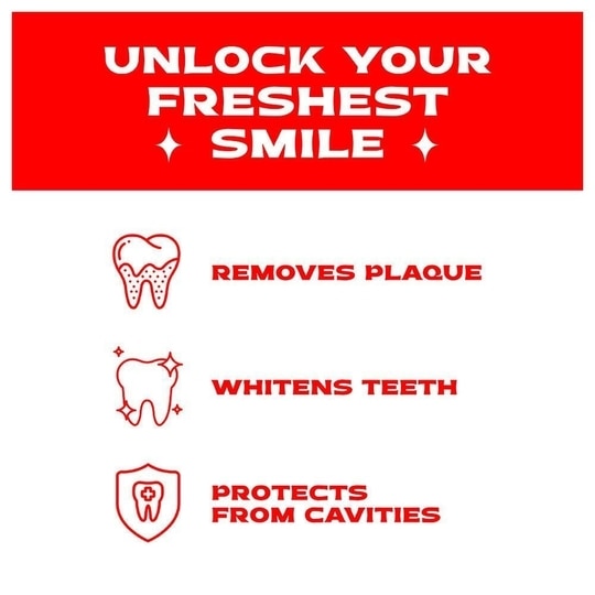Closeup Everfresh+ Zinc Fresh+ Red Hot Toothpaste (2Nx150 g)