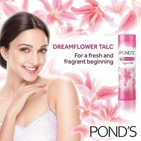 Pond's Dreamflower Pink Lily Fragrant Talc 400 g