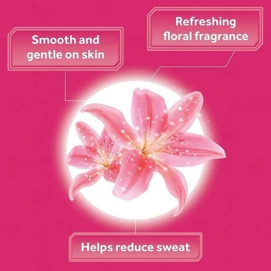 Pond's Dreamflower Pink Lily Fragrant Talc 400 g