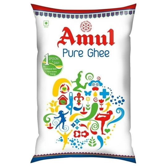 Amul Pure Ghee 1 L (Pouch)
