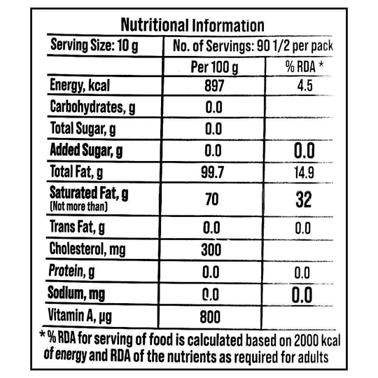 Nandini Pure Cow Ghee 1 L
