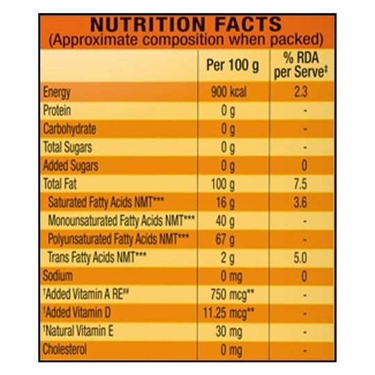 Gemini Refined Sunflower Oil 800 g