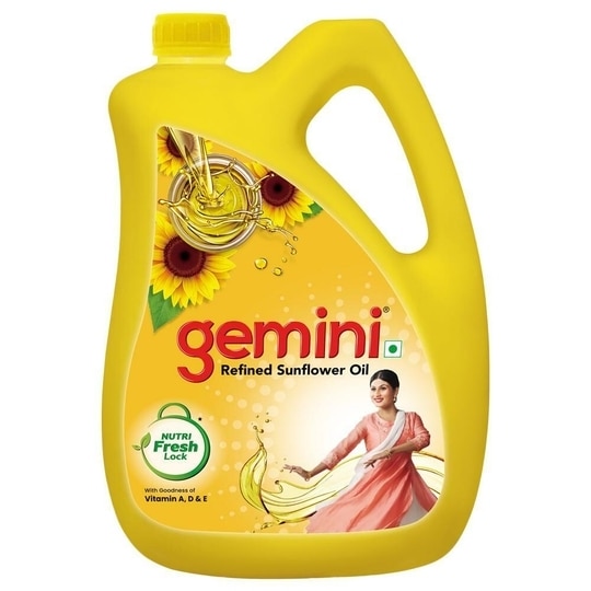 Gemini Refined Sunflower Oil 4.2 kg