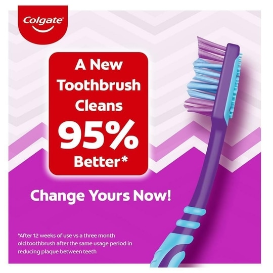Colgate Zig Zag Deep Clean Medium Assorted Toothbrush 1 pc