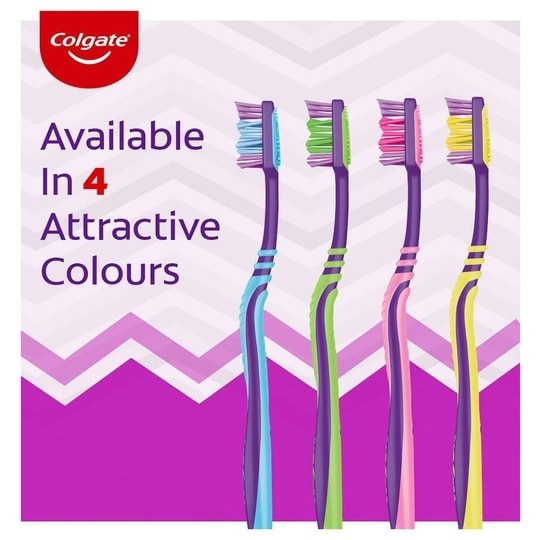 Colgate Zig Zag Deep Clean Medium Assorted Toothbrush 1 pc