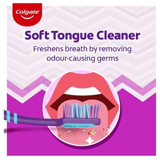 Colgate Zig Zag Deep Clean Medium Assorted Toothbrush 1 pc