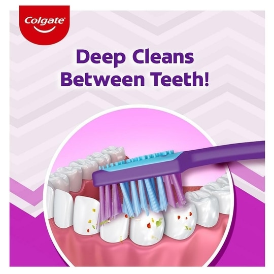Colgate Zig Zag Deep Clean Medium Assorted Toothbrush 1 pc