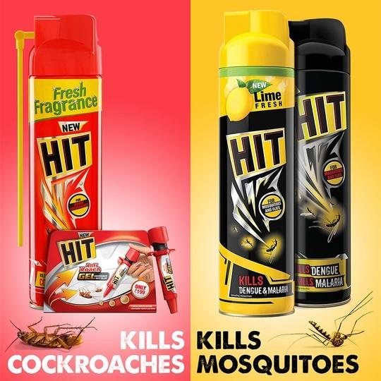 HIT Mosquito and Fly Killer Spray 400 ml
