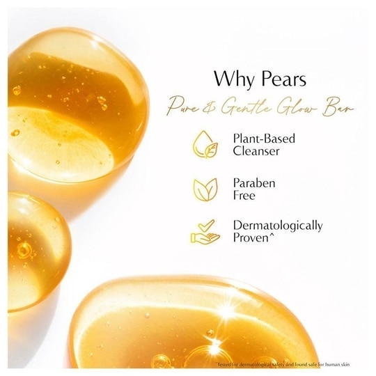 Pears Pure & Gentle Glow Original Glycerine Bathing Soap (3N x 125 g)