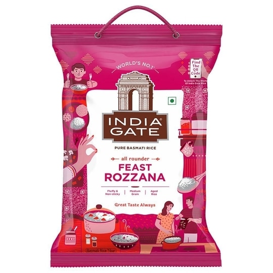 India Gate Rozana Basmati Rice 5 kg