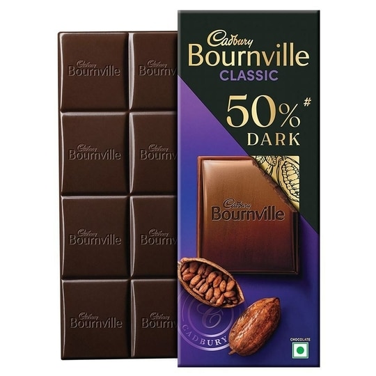Cadbury Bournville Classic 50% Dark Chocolate 75 g