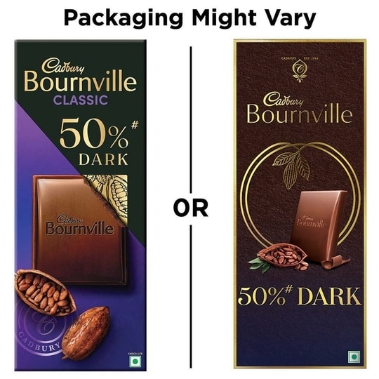Cadbury Bournville Classic 50% Dark Chocolate 75 g