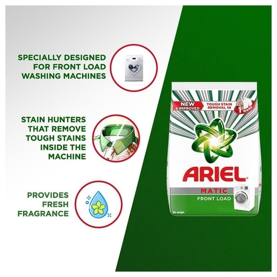 Ariel Matic Front Load Detergent Powder 2 kg