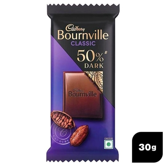 Cadbury Bournville Classic 50% Dark Chocolate 30 g