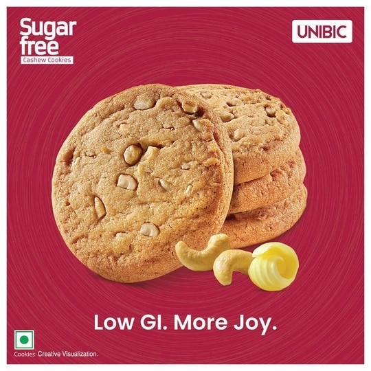 Unibic Sugar Free Cashew Butter Cookies 67.5 g