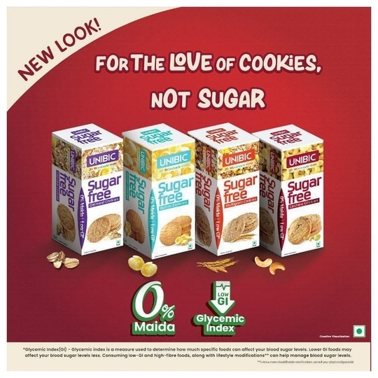 Unibic Sugar Free Cashew Butter Cookies 67.5 g