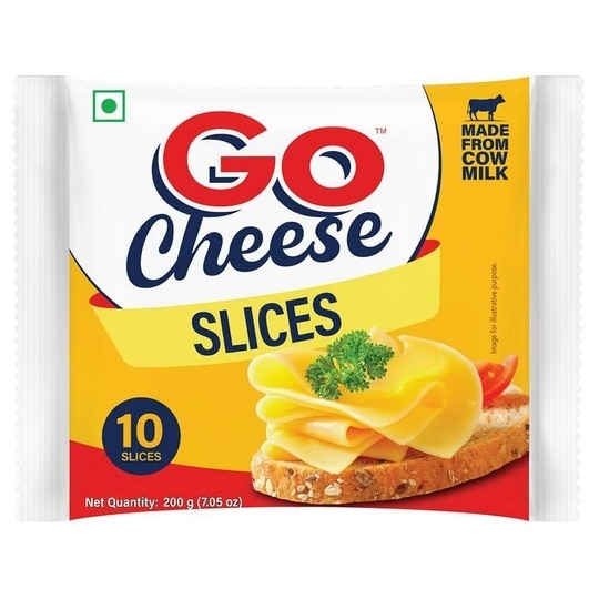 Go Cheese Slices 200 g (Pouch)