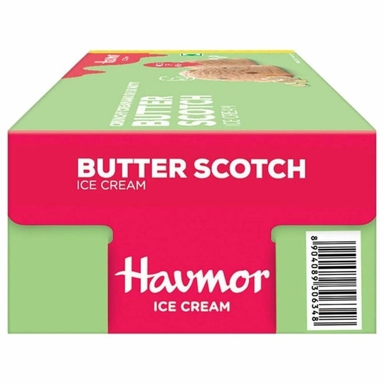 Havmor Butter Scotch Ice Cream 700 ml (Carton)
