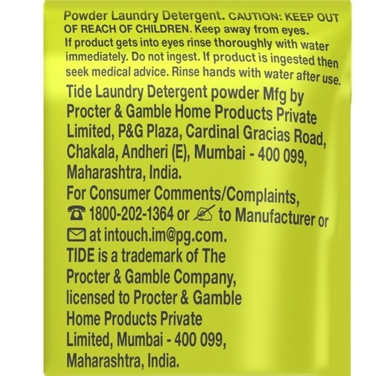 Tide Naturals Lemon & Chandan Detergent Powder 1 kg