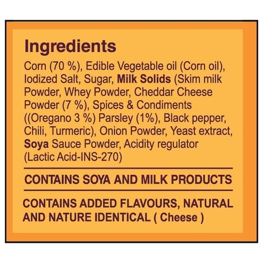 Cornitos Cheese & Herbs Nacho Crisps 55 g