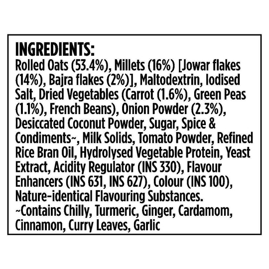 Saffola Veggie Twist Instant Masala Oats 38 g