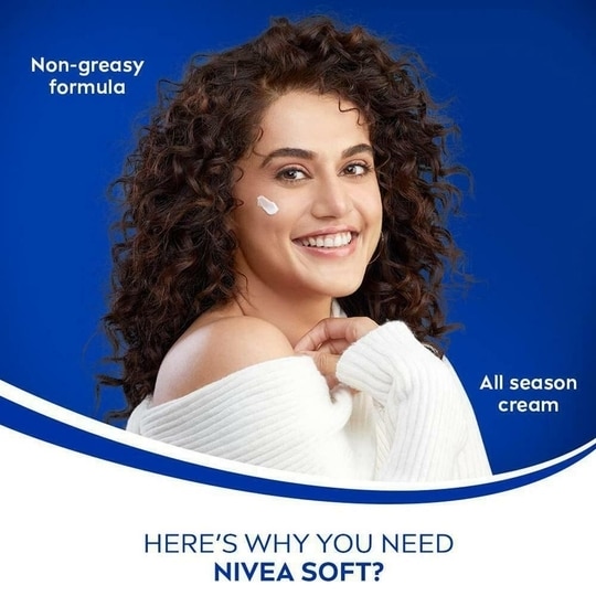 Nivea Soft Light Moisturiser for Face, Hands & Body 300 ml