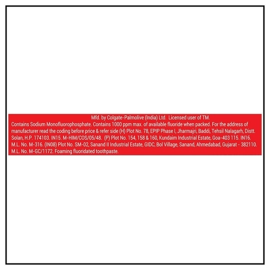 Colgate Max Fresh Spicy Fresh Red Gel Toothpaste 150 g (Pack of 2)