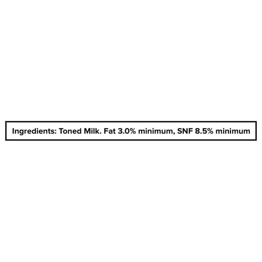 Amul Taaza Homogenised Toned Milk 500 ml