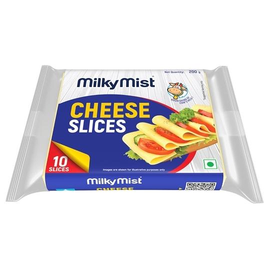 Milky Mist Cheese Slices 200 g (Pack)